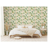 Esselle Home garden green wallpaper - British product