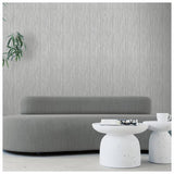 Arthouse grasscloth grey wallpaper roll - British product