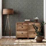 Arthouse Grasscloth Navy wallpaper roll, UK version