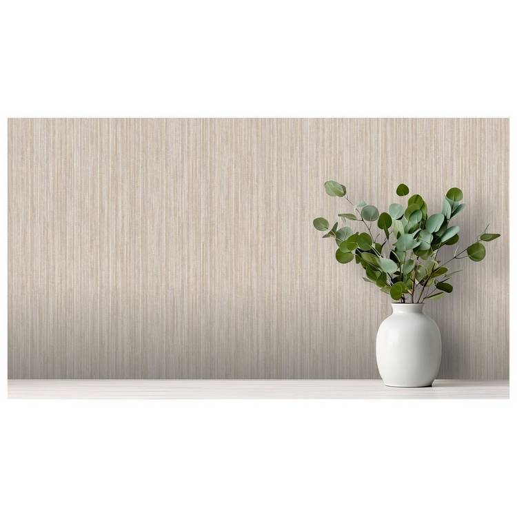 Arthouse grasscloth wallpaper cream 53cm x 10.05m - British product