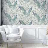 Arthouse Keeka Bird Blue wallpaper 53cm x 10.05m (British brand)