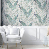Argos Arthouse Keeka Bird Blue Wallpaper 53cm x 10.05m- Buy online at McGrocer
