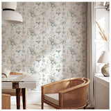 Arthouse Keeka Floral Cream wallpaper roll (British brand)