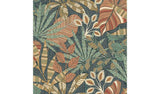 Esselle Home Kirra Leaf Navy wallpaper 50cm x 10m (British brand)
