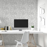 Arthouse Liquid Marble Grey wallpaper roll 10.05m, UK version