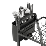 Argos Home 2-tier dish drainer black, imported from the UK