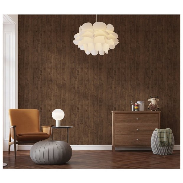 Arthouse Luxe Timber Brown wallpaper in UK version
