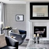 Arthouse Luxury Plain Grey Wallpaper roll 53cm x 10.05m (British brand)