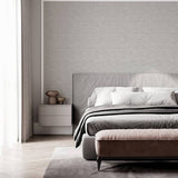 Argos Arthouse Luxury Plain Soft Silver Wallpaper 53cm x 10.05m- Buy online at McGrocer