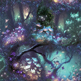 Arthouse Magical Garden multi wallpaper, imported from the UK