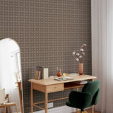 Argos Arthouse Moorish Mosaic Brown Wallpaper 53cm x 10.05m- Buy online at McGrocer