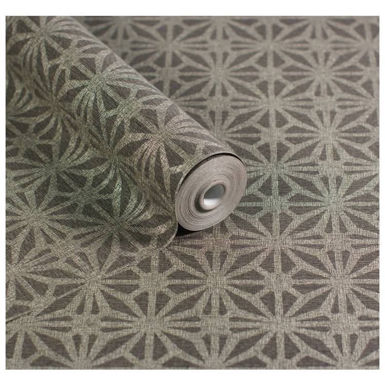 Arthouse Moorish Mosaic Brown Wallpaper (British brand)