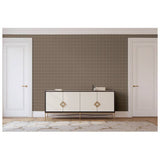 Arthouse Moorish Mosaic Brown Wallpaper (British brand)