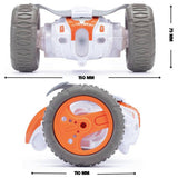 CMJ 2 wheel RC stunt car with LED lights - British product