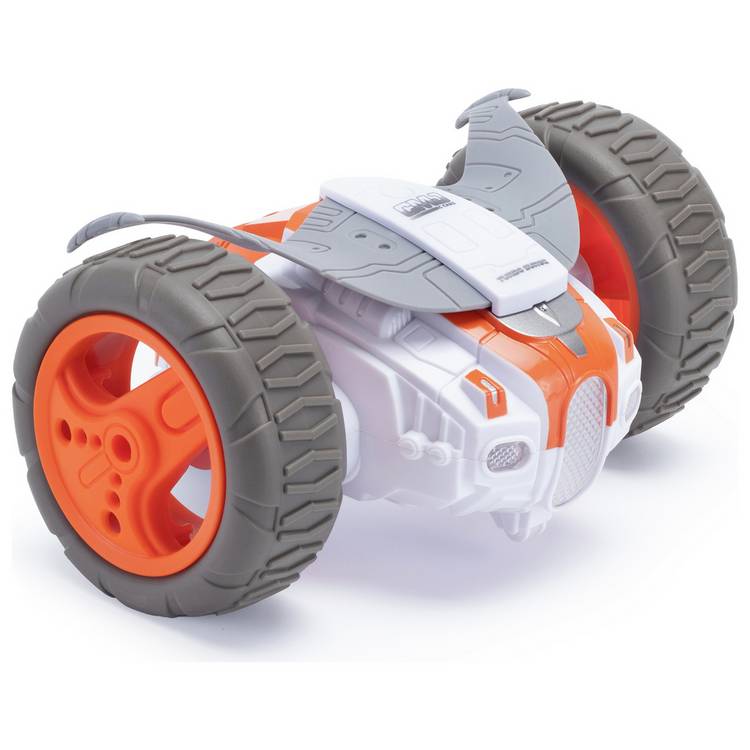 CMJ 2 wheel RC stunt car with LED lights - British product