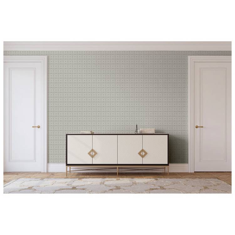 Arthouse Moorish Mosaic Grey wallpaper roll - British product