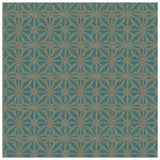 Arthouse Moorish Mosaic wallpaper teal gold (British brand)