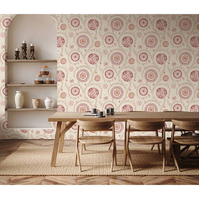 Argos Esselle Home Nahlia Trail Pink Wallpaper - 50cm x 10m Roll- Buy online at McGrocer