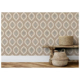Argos Esselle Home Odina Ikat Cream Wallpaper 50cm x 10m- Buy online at McGrocer