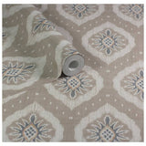 Esselle Home Odina Ikat cream wallpaper, UK version
