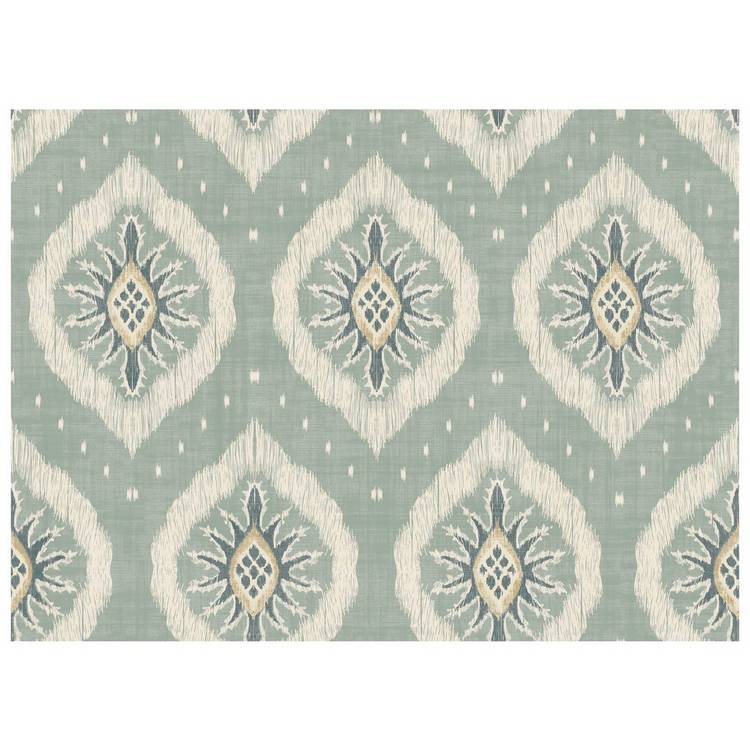 Esselle Home Odina Ikat Blue wallpaper roll (British brand)