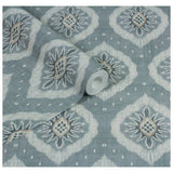 Esselle Home Odina Ikat soft blue wallpaper, imported from the UK
