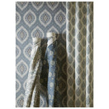 Esselle Home Odina Ikat soft blue wallpaper, imported from the UK