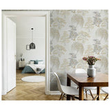 Arthouse Oriental Garden Natural wallpaper, imported from the UK