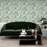 Arthouse Tropical Green wallpaper W53cm x L10.05m (British brand)