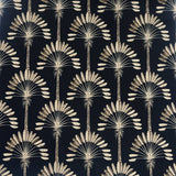 Arthouse Palm Palace black wallpaper with gold palms roll (British brand)