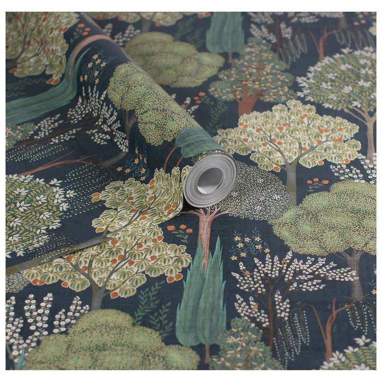 Esselle Home Persian Oasis Green Wallpaper (British brand)