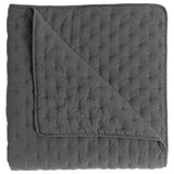 Argos Home pinsonic bedspread charcoal 200x220cm (British brand)