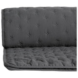 Argos Home pinsonic bedspread charcoal 200x220cm (British brand)