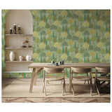 Esselle Home Persian Oasis Green wallpaper roll (British brand)