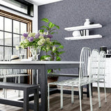 Arthouse Quartz Textured Navy Wallpaper roll (British brand)