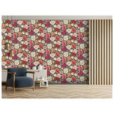 Argos RHS Blooming Bouquet Black Wallpaper W50cm x L10m- Buy online at McGrocer