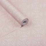 RHS Dandy Floral Pink wallpaper, imported from the UK