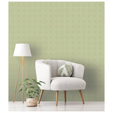 RHS Dandy Floral Sage wallpaper roll, imported from the UK