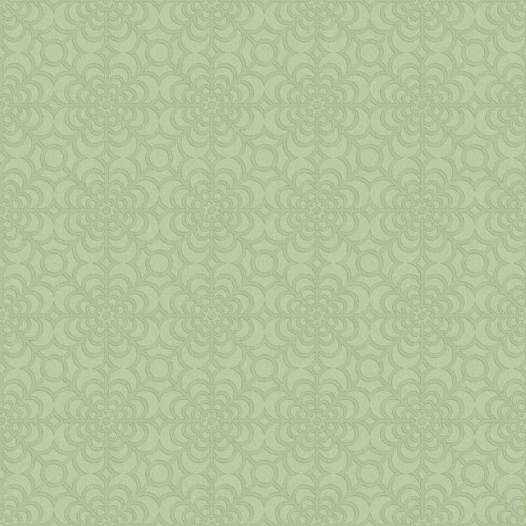 RHS Dandy Floral Sage wallpaper roll, imported from the UK