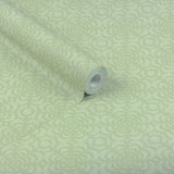 RHS Dandy Floral Sage wallpaper roll, imported from the UK