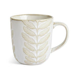 Habitat Bellis floral stoneware mugs 4pk, UK version