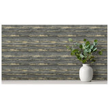 Arthouse abstract black wallpaper with glitter finish (British brand)