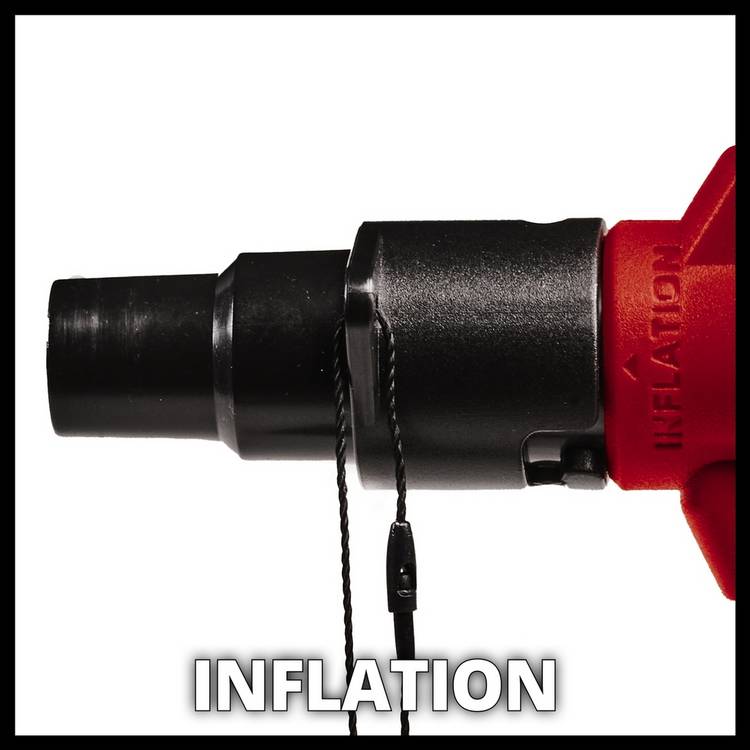 Einhell Power X-Change cordless air pump (British brand)