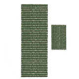 Habitat green dot stripe runner mat set 150x57cm, UK version