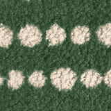 Habitat green dot stripe runner mat set 150x57cm, UK version