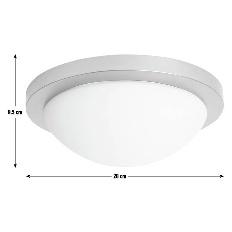 Argos Home brass bathroom flush light - British product