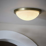Argos Home brass bathroom flush light - British product