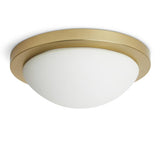 Argos Home brass bathroom flush light - British product