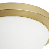 Argos Home brass bathroom flush light - British product