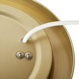 Argos Home brass bathroom flush light - British product